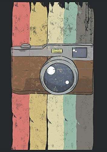 Retro kamera notizbuch - kamera:, a4